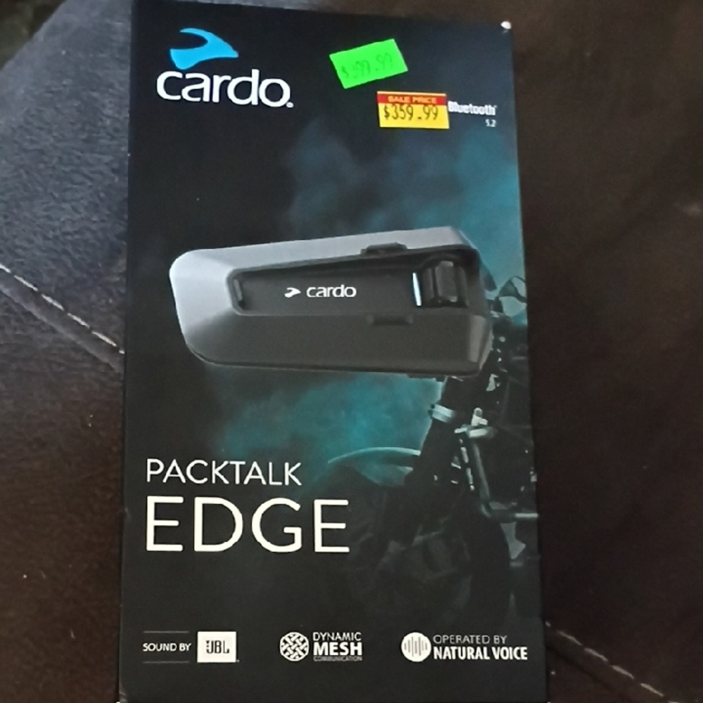 Cardo Packtalk Edge Bluetooth Headset